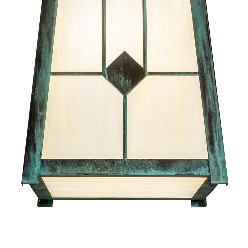 Luminaire suspendu 4 lumières Porte Cochere