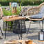 Round Outdoor Coffee Table - 55 cm W 55 cm D