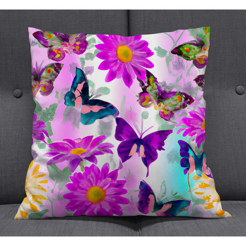 Throw Pillow, Pillow Cover Only - No Insert, 16"H x 16"W