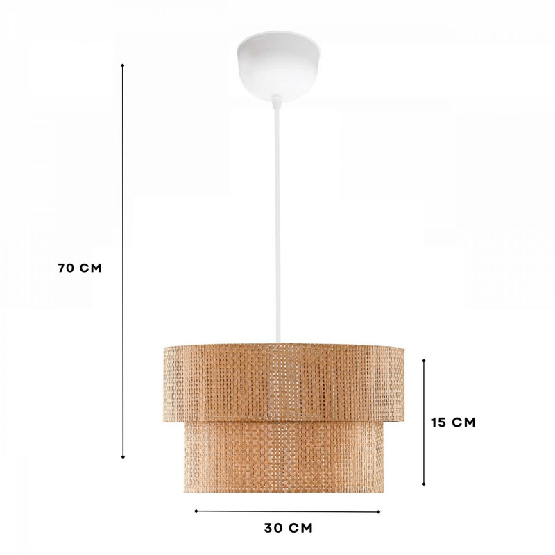 Chandelier, 140, Brown