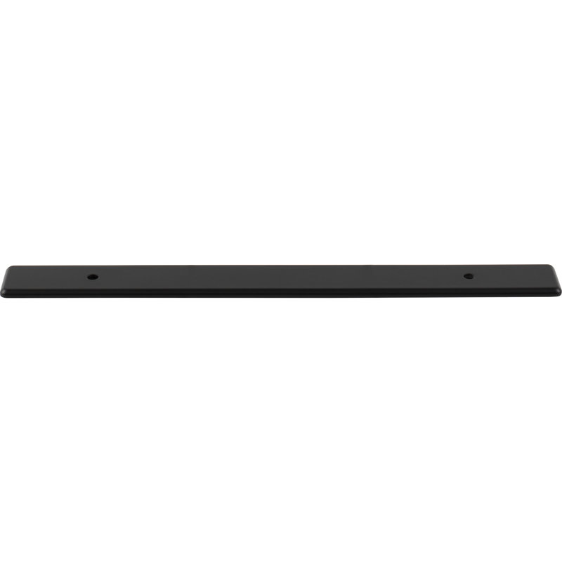 Radcliffe Pull Backplate, Matte Black