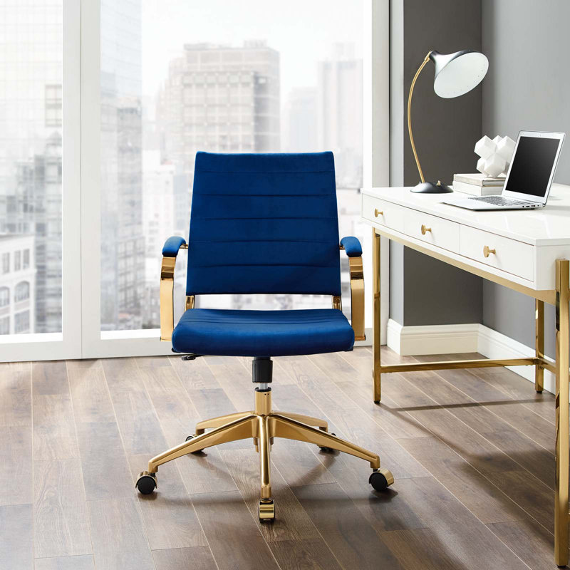 Chaise de bureau Jive, Bleu marine