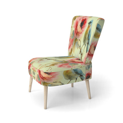 Chaise d'appoint rembourrée Beautiful Bird Romance I