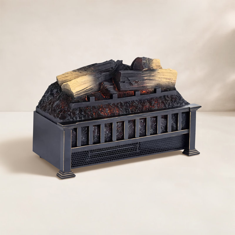 Chauffe-bûches électrique infrarouge de 23 po Country Living, H 13,15 po x l 23 po x P 9,33 po