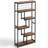 Suva 6-Shelf Tier Manufactured Wood Bookcase -682289968