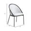 Lashelia Dining Chair with Curved Back and Black Steel Legs-1555382232-1580620103