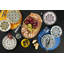 Roma Piece Porcelain China Dinnerware Set - Service for 6