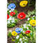 Jardin dépilé en métal