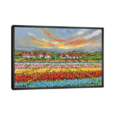 Bliss Garden 1 Piece Painting on Canvas