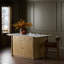 Fatima Kitchen Island-Aged Natural Oak