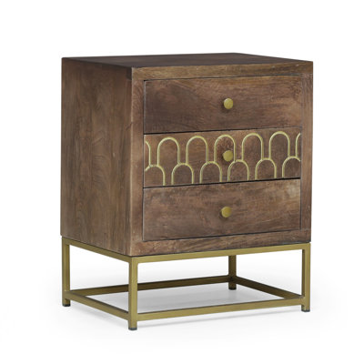 3 - Drawer Nightstand 