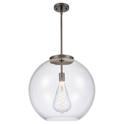 Luminaire suspendu sphère 1 lumière DEL Ralph
