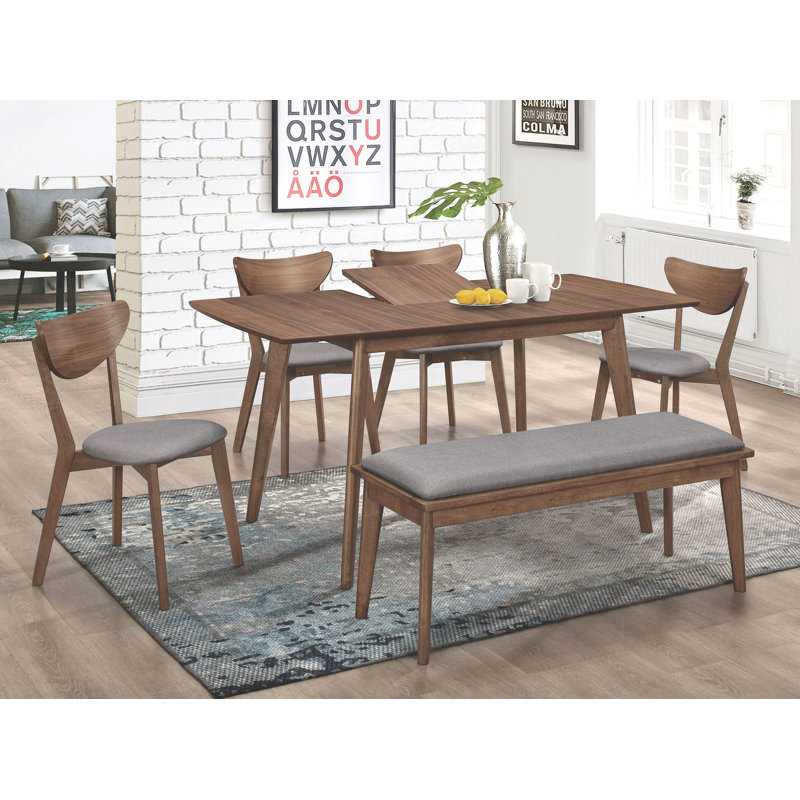 Wiebe Four Leg Dining Set