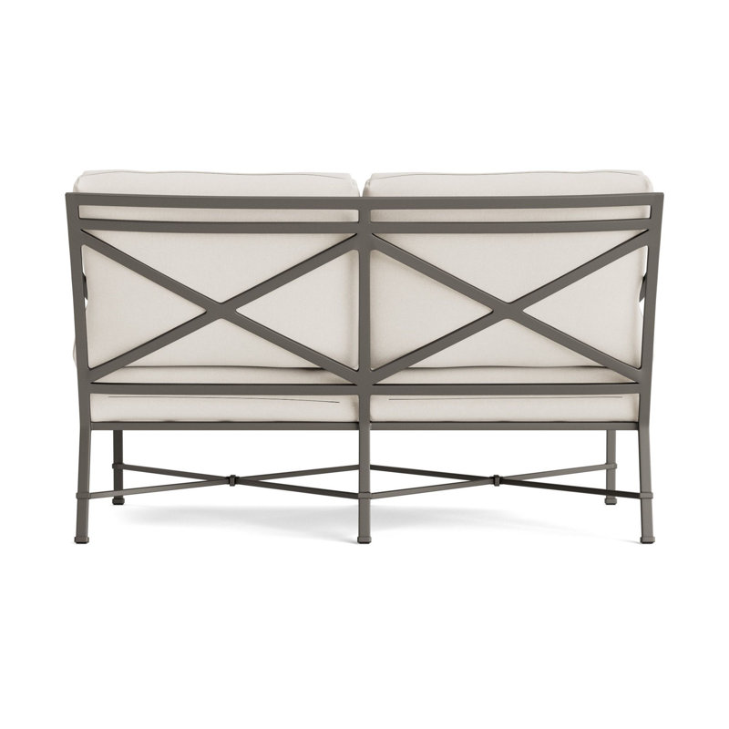 Venetian Outdoor 2 - Seat Loveseat, Fusion Natural, Mica