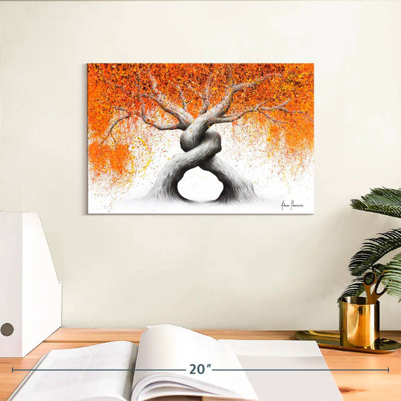 Harnek Twisting Love Trees, 8" H x 12" W