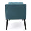 Comfy - Banc de siège rembourré bleu sarcelle - Rehausse votre style moderne avec son look rembourré
