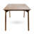 Manno 6 - Person Acacia Wicker Patio Dining Set with Rectangular Table