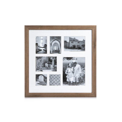 Wood Picture Frame with Mat