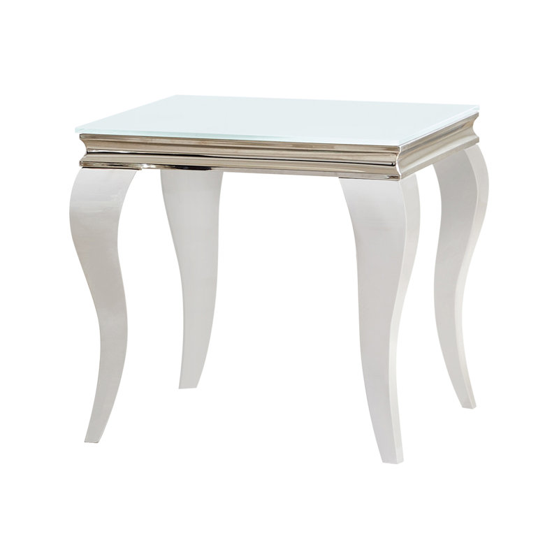 Jinelle End Table, White
