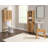 Ayden Solid Bamboo Wood Accent Stool