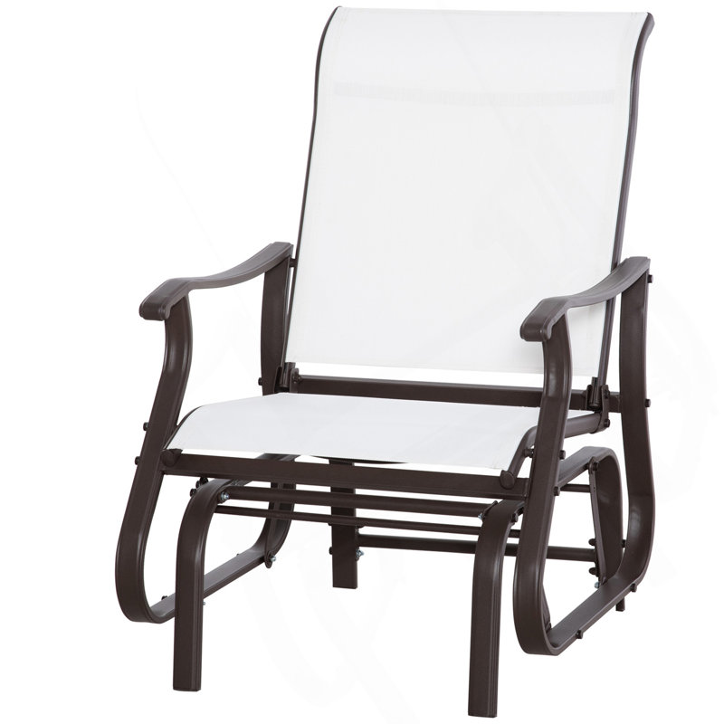 Fauteuil oscillant d'extérieur Outsunny