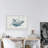 " Blue Whale Splash " by Parvez Taj Painting Print-38171055