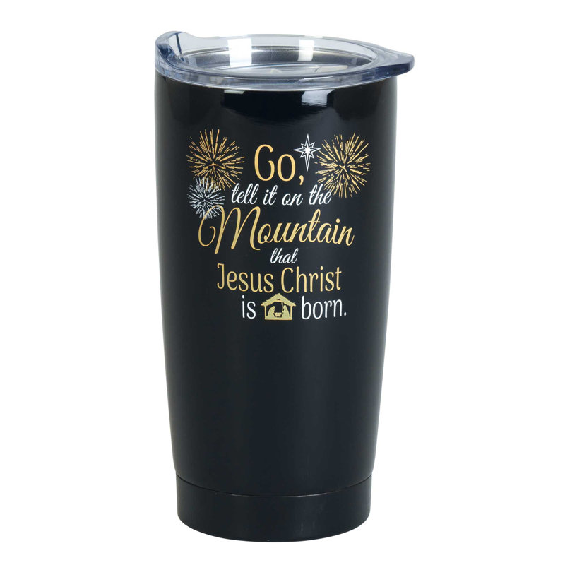 20 oz. Gobelet de voyage en acier inoxydable à double paroi