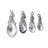 Arthur Court Designs Grape 4-Pieces Measuring Spoon Set