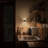 Black Dimmable Warm White 3000K LED Night Light With Mini Sconce Design
