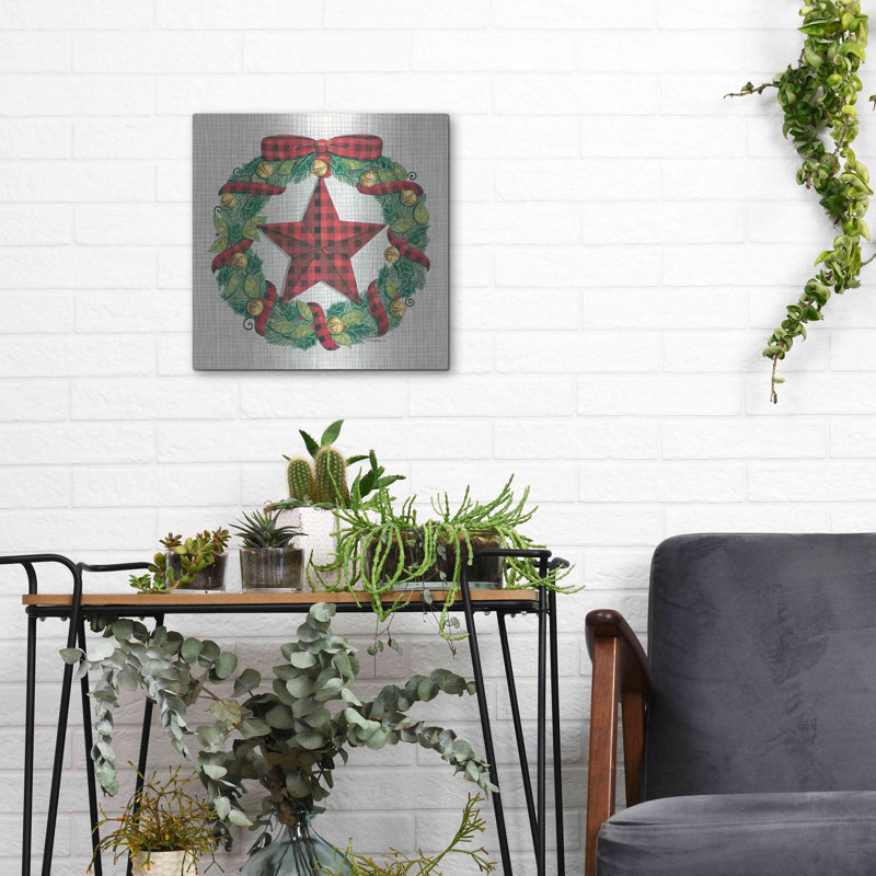 «Joy Angels Wreath» par Deb Strain, H 12 po x l 12 po