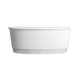 Holiday 69.25'' L Freestanding Soaking Bathtub
