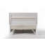 Structure de lit grand avec rangement Naima - aucun sommier requis, profil bas et robuste