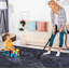 Tapis contemporain noir et gris tendance-285243253