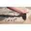 Tapis gris / crème tissé à la machine Adilynn-1283104580