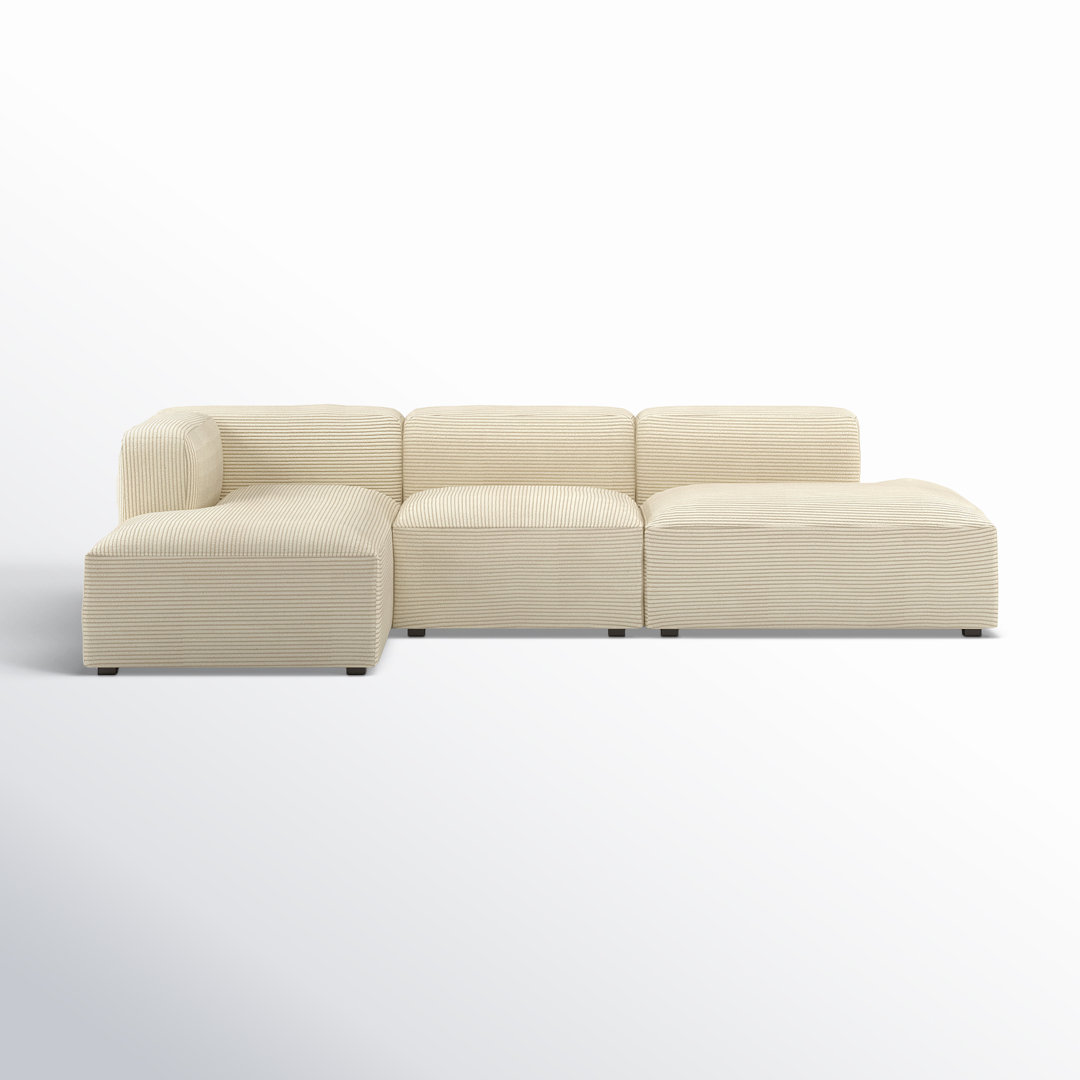 Winnie 116" Wide Modular Chair & Chaise AllModern