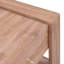 Andover Solid Wood Sled Coffee Table with Storage