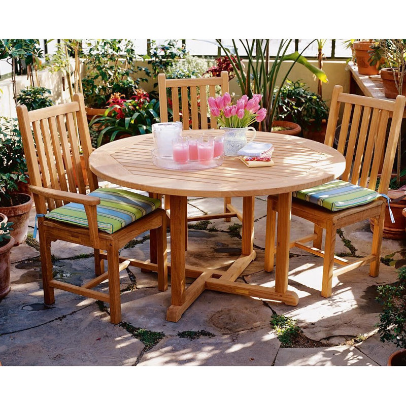 Classic Outdoor Dining Armchair, Demo Fog