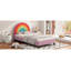 Lit plateforme tapissier Rainbow Design