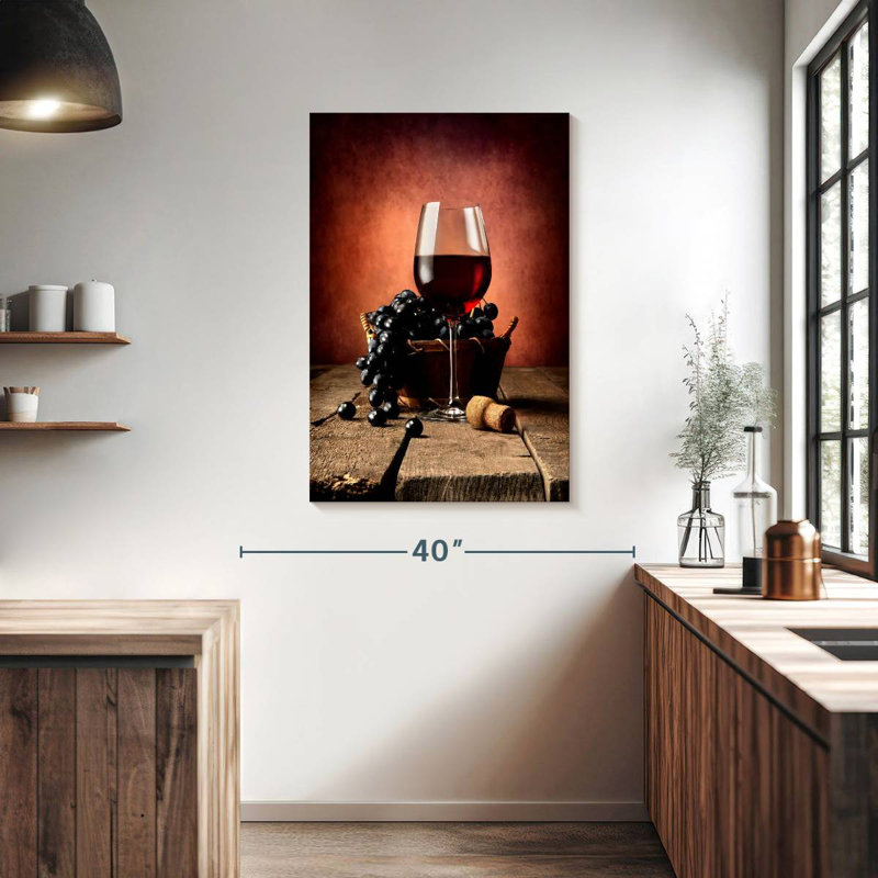 Yarlin Red Wine Classic, 39" H x 26" W
