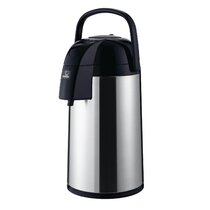 2.5L airpot coffee dispenser with pump 24hour thermal insulated hot beverage  dispenser for coffee, any liquid or drink
