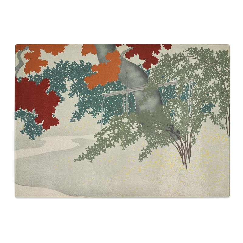 Maple by Kamisaka Sekka Chopping Board, 0.4cm H x 20cm W x 28.5cm L