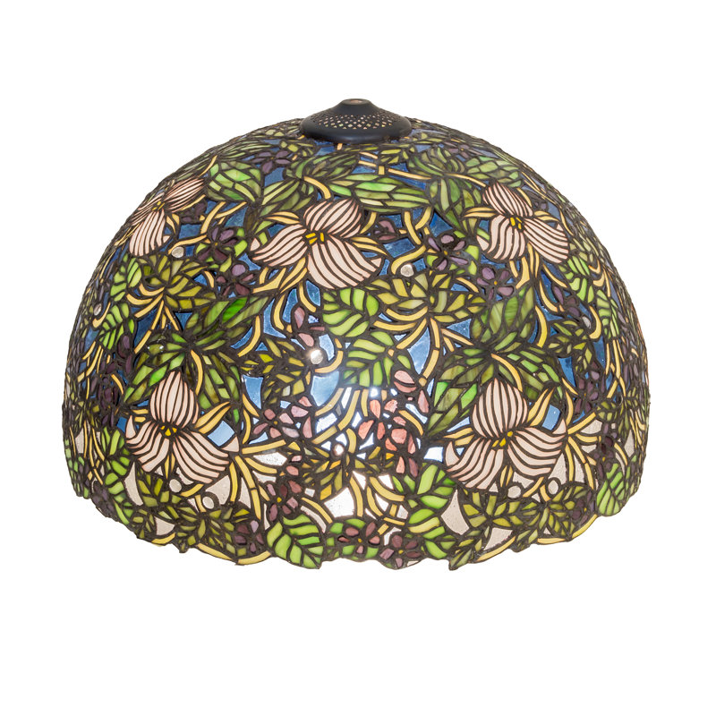 20" Wide Trillium & Violet Shade