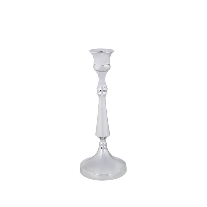 9.75'' H Aluminum Tabletop Candlestick