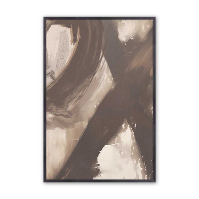 Tourbillon abstrait de Sienne II