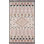 Tahoe Wool Southwestern Area Rug in Pink/Beige/Black