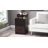 Wrought Studio™ 2 Drawer LED Nightstand, Night Stand With Fast Charging, 3 USB Ports And 2 Power Outlets, Bedside Table With Open Shelf, 29 Inch Nightstand With Lock For Bedroom, Espresso Color