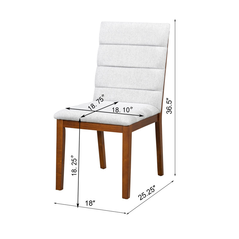 Chaises de salle à manger modernes - Un confort élégant pour chaque espace, Noyer, Blanc