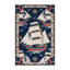  Washable Tall ships Nautical Area Rug-1722351798