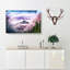 Mountain Peak In Alberta Canada - Wrapped Canvas-56630363