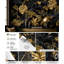 Rouleau de papier peint adhésif lisse L 10 pi x l 24 po Jacky and Tropical Leaves